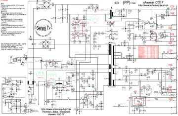 SABA IC17 ;Chassis schematic circuit diagram